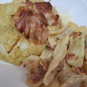 Polenta e casoncelli